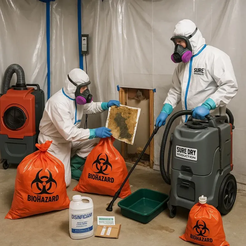 Contaminated Water Handling Protocols process in Branford, CT