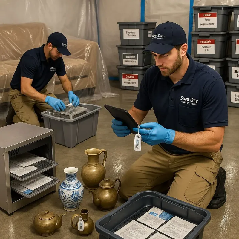 Content Protection and Restoration process in Branford, CT