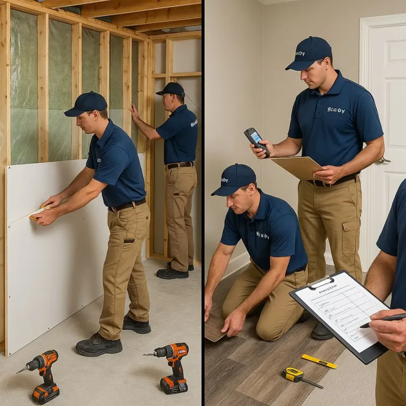 Repairs and Reconstruction process in Branford, CT